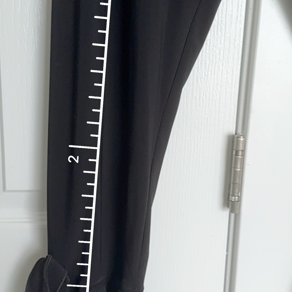 Joseph Ribkoff Black Cropped Pants - Picture 4 of 5